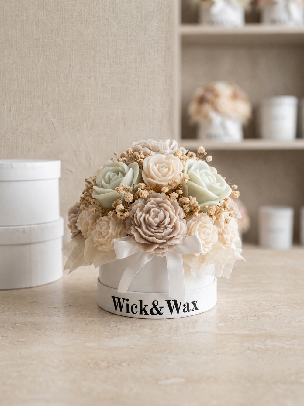French Vanilla Candle Bouquet (small)