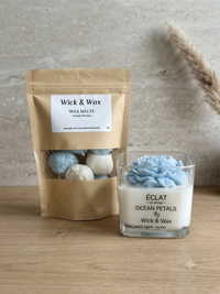 Ocean Petals Candle and Wax Melt Duo (Save 15%)