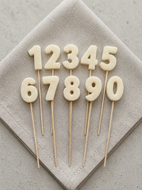 Birthday Wax Numbers