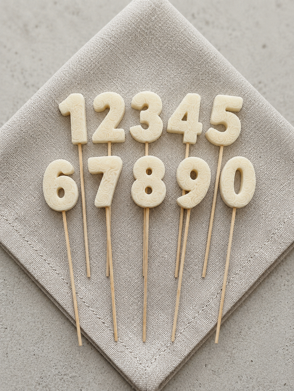 Birthday Wax Numbers