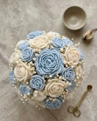 Ocean Breeze Candle Bouquet