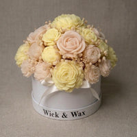 Wick & Wax Scented Candle Bouquet Fresh Linen