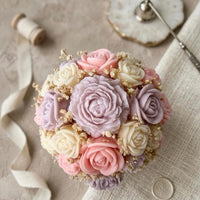Scented candle bouquet