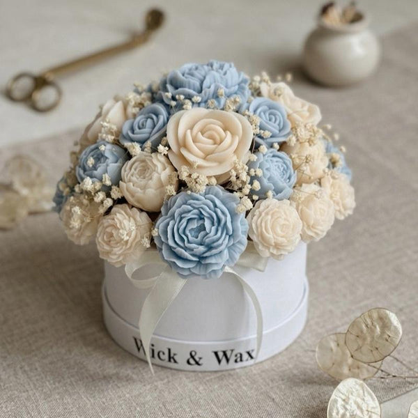 Ocean Breeze Candle Bouquet