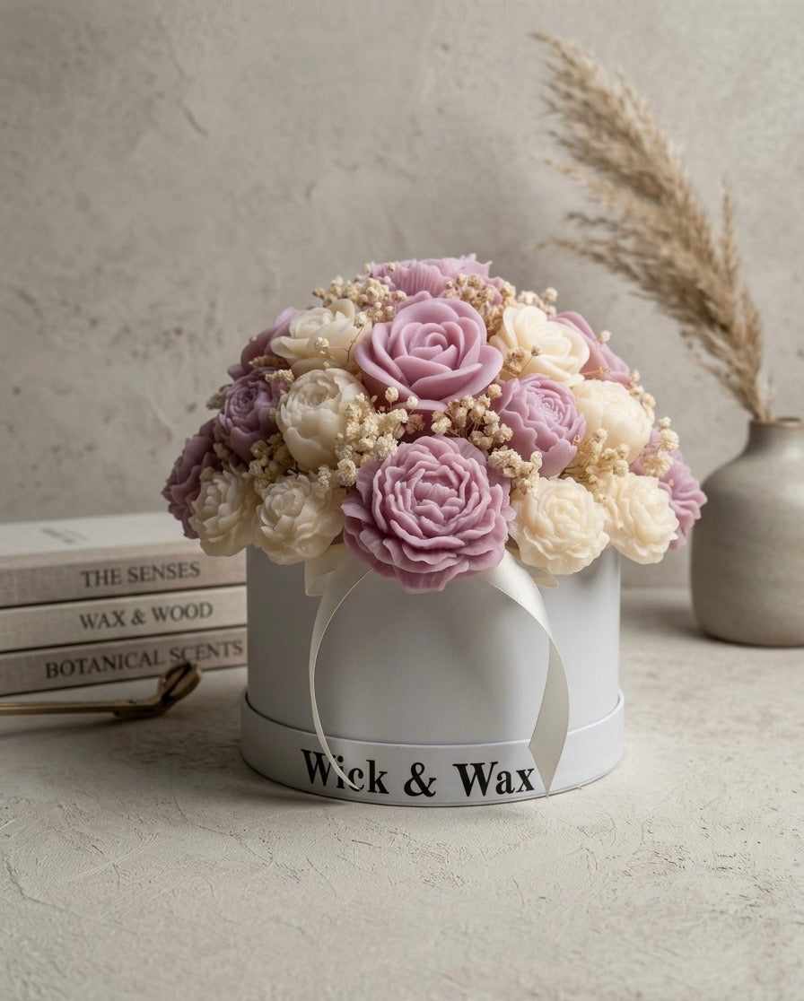 Wedding candle bouquet